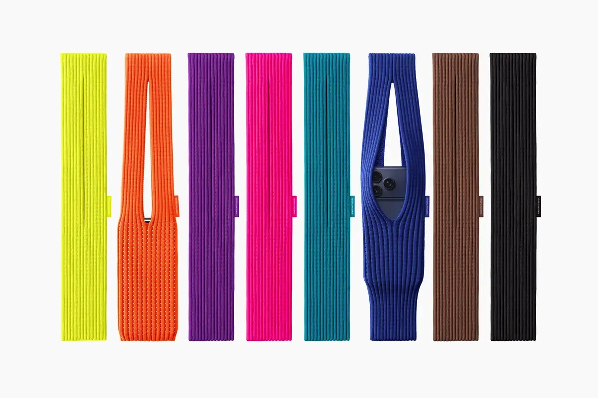 Apple julkaisi iPhone Pocket -laukun – Issey Miyaken kanssa suunniteltu "avoksa" puhelimelle